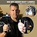 ehomful Body Camera HD 1080P Wearable Mini Hidden Spy Pen Camera Portable Cop Pocket Cam Convert Video Recorder USB/One Key Fast Record Police Body Cameras for Home/Office (No Need Charging Cable)