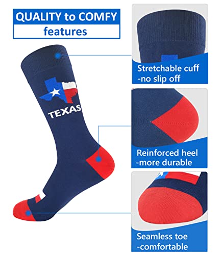 Texas Flag Socks for Men and Women3