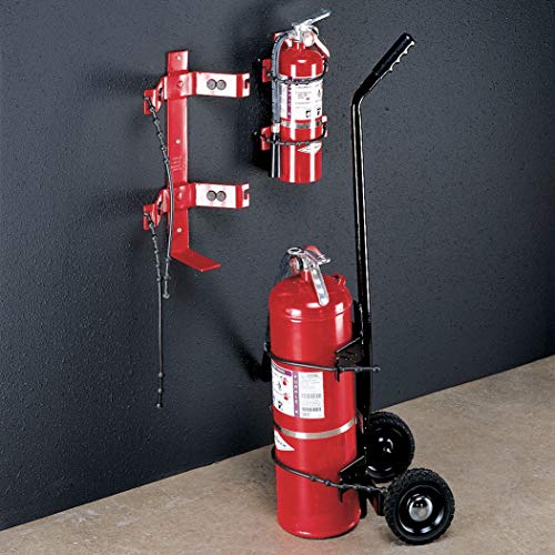 Amerex Fire Extinguisher Bracket, 30 lb, Red