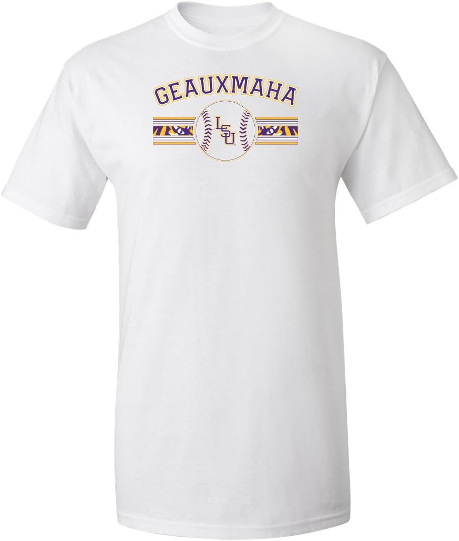 CornBorn LSU Baseball Shirts - LSU Tigers Baseball Apparel - Pick Your Design