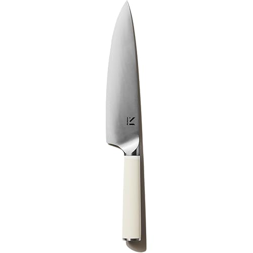Material, The 8" Japanese Chef's Knife For Chopping & Cutting, Razor-Sharp Strong Blade, Carbon Stainless Steel, Cool Neutral