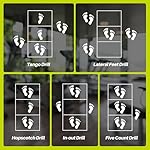 Hikeen Agility Ladder - Speed Ladder for Football, Basketball - Durable Rubber Training Ladder for Footwork with Carry Bag, No Assembly, Portable & Non-Slip Agility Football Training Equipment - Image 5