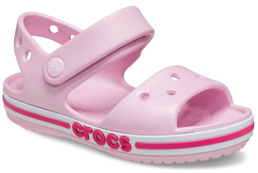 crocs unisex-child BAYABAND SANDAL BALLERINA PINK/CANDY PINK Sandal - 2.5-3 Years, 14 cms (C7) (205400-6TG) (B09776SP5K) Amazon Price History, Amazon Price Tracker