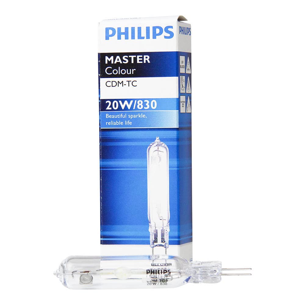 Philips MASTERColour G8.5 CDM-TC 20W - 830 Bianco Caldo