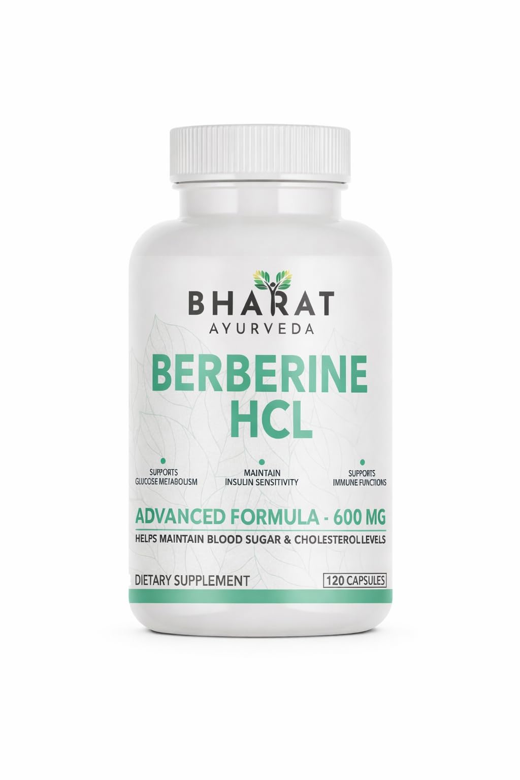 Berberine HCL 600mg Capsules, Dietary Herbal Supplement, Supports Immune Function, Boost Metabolism & Helpful for weight loss (120 Capsules)-image-32