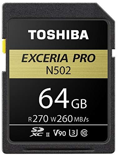 (TOSHIBA) SDXU-D064G EXCERIA PRO SDXU-DV[Y SDXCJ[h 64GB