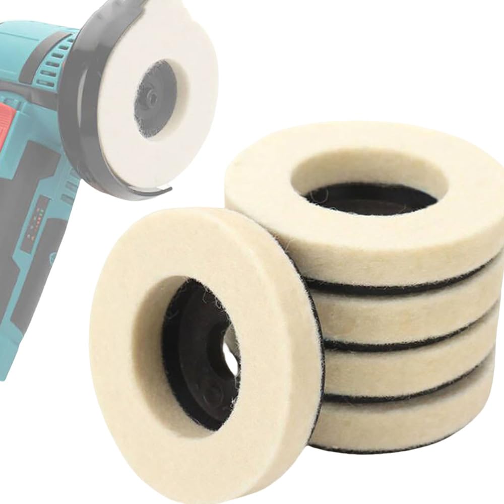 50/75mm Wełniane Polerujące Tarcze Polerskie Tarcze Kątowe Szlifierka Tarcza Polerska Filcowa Do Metalu Marmuru Szkła Ceramiki, 3 cale, 15 szt.