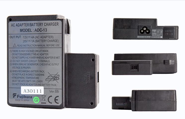 Moneyu Battery Charger for Fujikura FSM-60S FSM-60R Fusion Splicer, 20V Output
