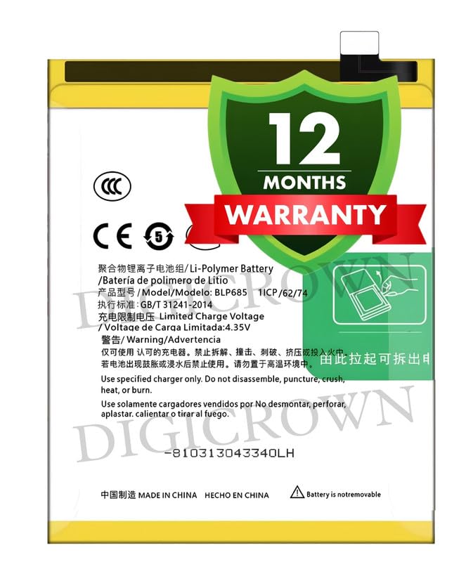 Image of Original BLP685 Battery Compatible for OnePlus 7 (GM1900, GM1901, GM1903, GM1905) - (3700mAh) - 1 Year Warranty