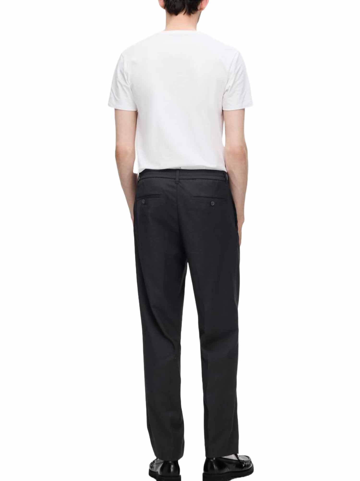 SELECTED HOMME Trousers Viscose Blend Pleated
