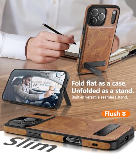 WTCASE Magnetic Leather Case