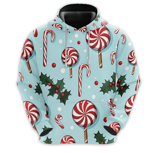 Deer Hunting Graphic Hoodies for Men, Wild Animals Casual Pullover Hoodie Hooded Sweatshirts S26