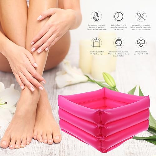 Cubeta Inflable Plegable para Spa de Pies miniatura 2
