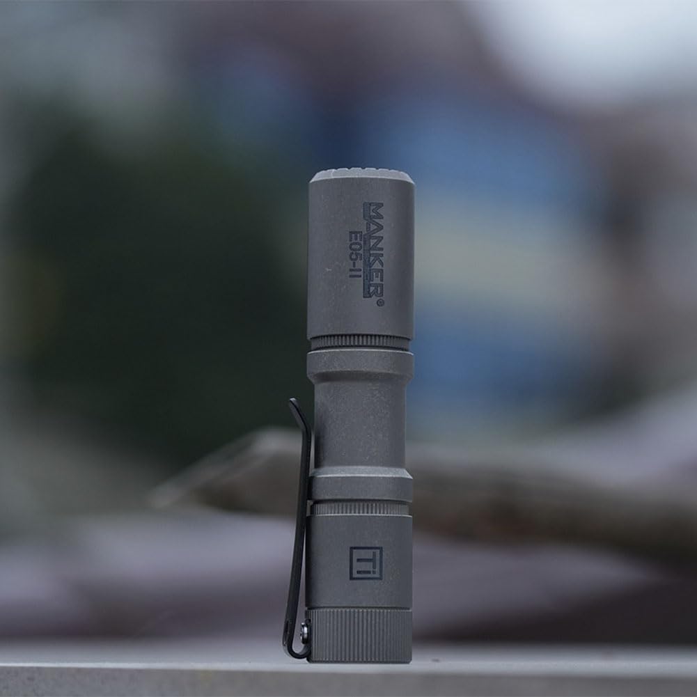 【マンカーライトE05 II ストーンウォッシュチタン】Mankerlight Amazon.co.jp: MANKER E05 II (Ti-Stonewashed、クールホワイト