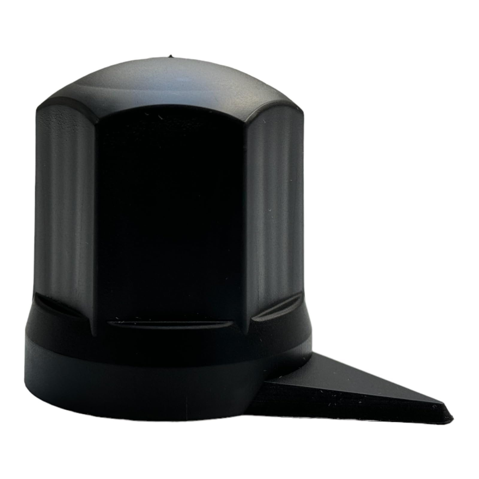 Copricerchi con indicatore di posizione, Ø 32 mm, protezione per viti di camion (40, nero, altezza - 54,5 mm)
