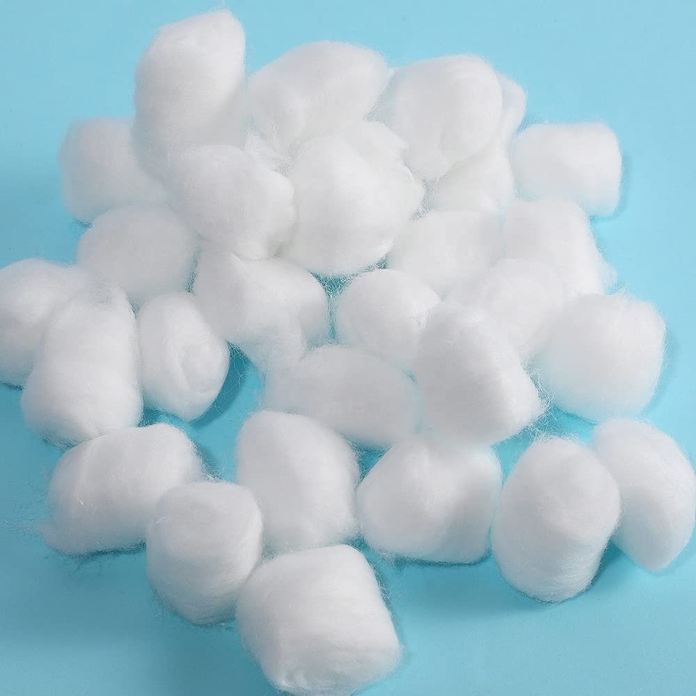 LGS Cotton Balls for Face Nail Polish and Make-Up Removal Applying Oil Lotion or Powder Perfect for Multi-Purpose Use (100 Count) (Pack Of 3)-image-30
