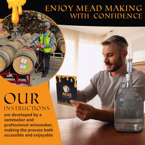 Kit fabrication hydromel 3,8L avec levure et accessoires pour brassage maison - 7