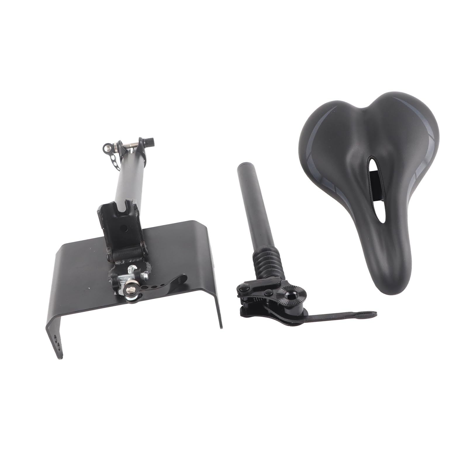 KKPLZZ Sillín de Asiento Ajustable para , Patinete Eléctrico F20 F25 F30 F40