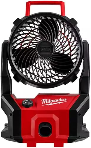 Miniatura 2 de Milwaukee 0886-20P M18 Ventilador inalámbrico para sitio de trabajo con kit de inicio M18 REDLITHIUM XC 5 Ah