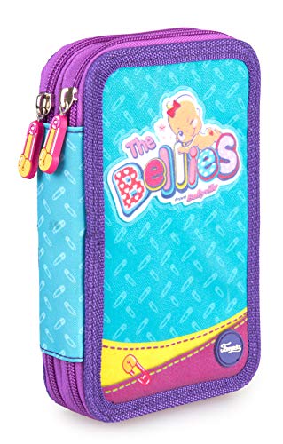 The Bellies - Estuche escolar de bolígrafos Bellies, para niños y niñas a partir de 3 años (Famosa 760018193)