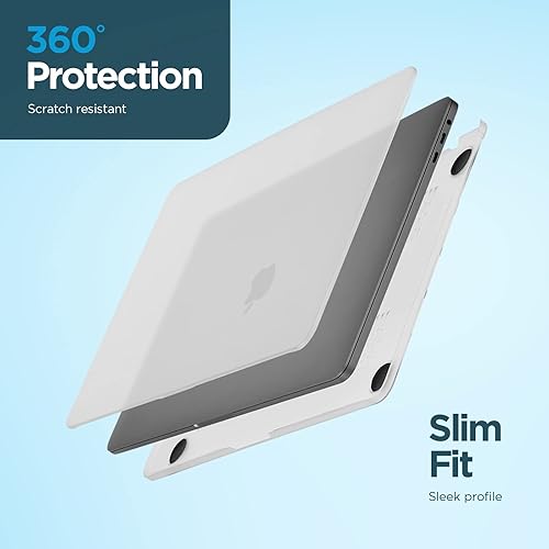 Miniatura 6 de Case-Mate Funda para MacBook Air de 13 pulgadas carcasa rígida para MacBook Air M2 con funda de teclado de silicona transparente funda para laptop