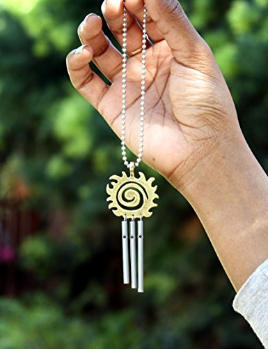 Jacob'S Musical Chimes Jacob'S Musical Car Charm, Sun Spiral Eclipse, Mini Wind Chime thumb #3
