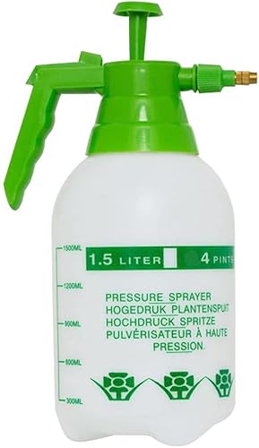 VANZACK Pulverizador neumático Pulverizador de botella de agua Pulverizador de presión manual Latas de riego de flores Pulverizador de bomba para