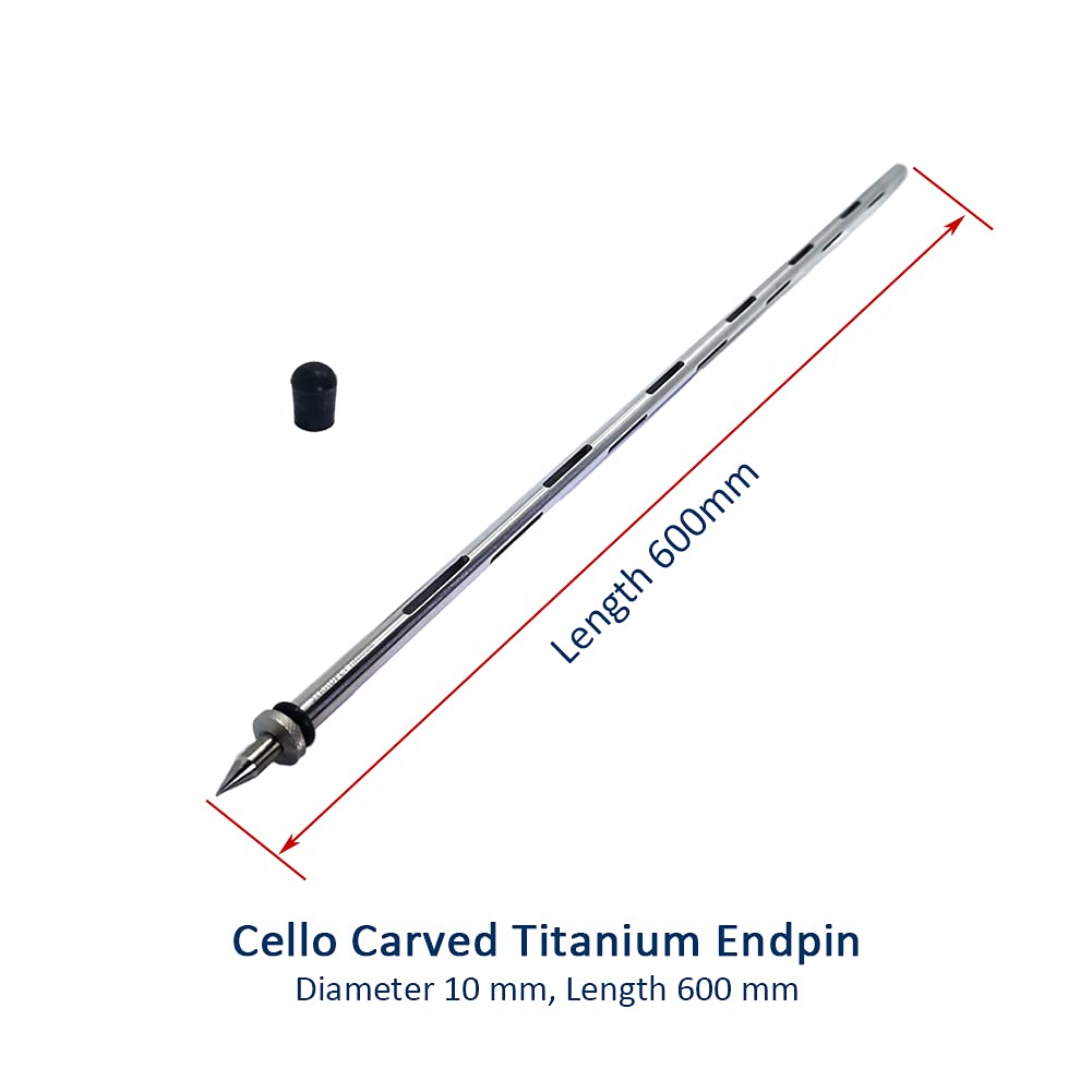 Amazon | [STRADPET] Carved Titanium Endpin for Cello in diameter