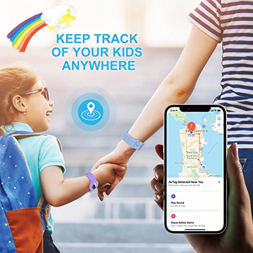 Cinturino per Airtag Braccialetto in Silicone per