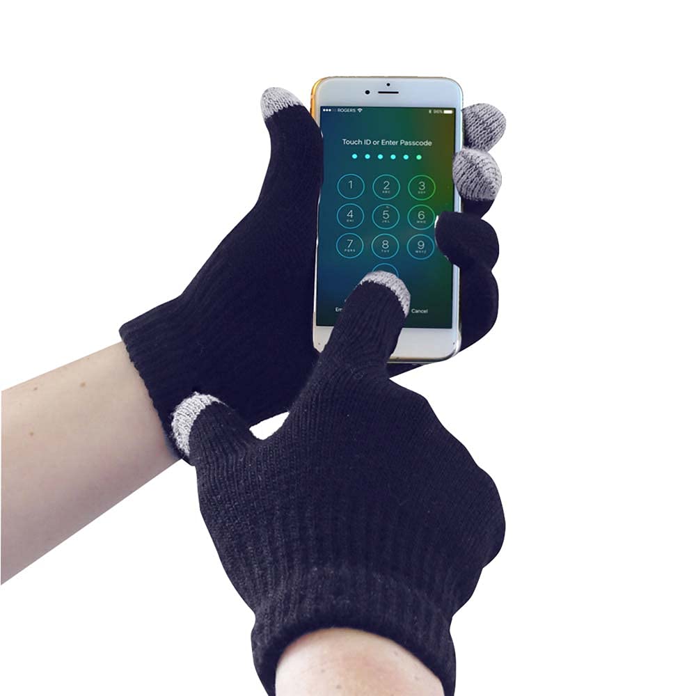 Portwest Touchscreen Knit Glove, Color: Navy, Size: S/M, GL16NARS/M, S-M