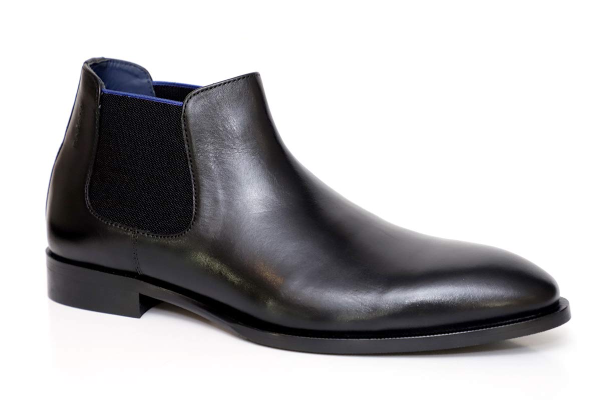 Real Leather Men Black Chelsea Boot (B08RDMFK5L) Amazon Price History, Amazon Price Tracker