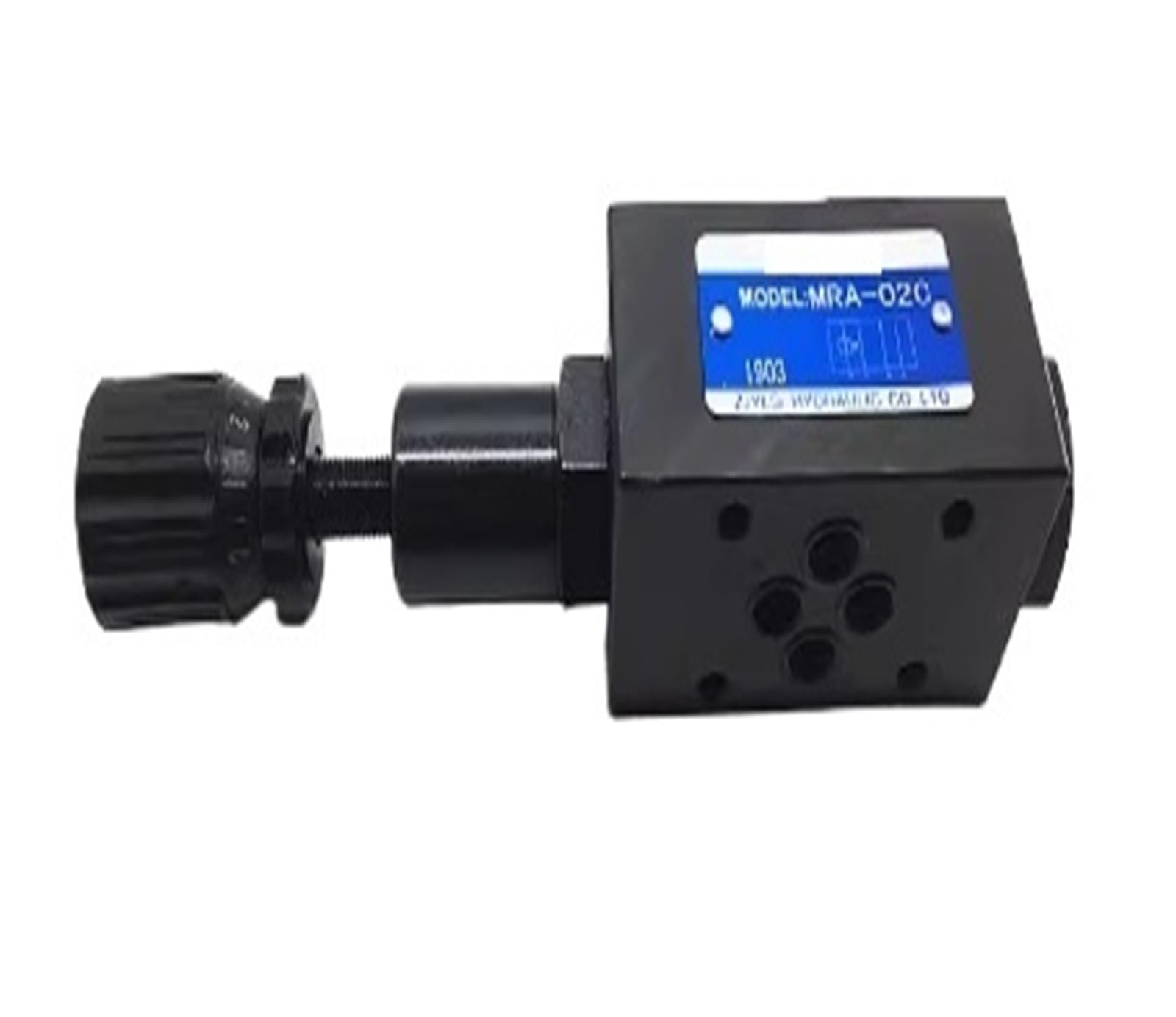 Réducteur de pression empilé MBRV-03P-3 haute précision en fonte hydraulique
