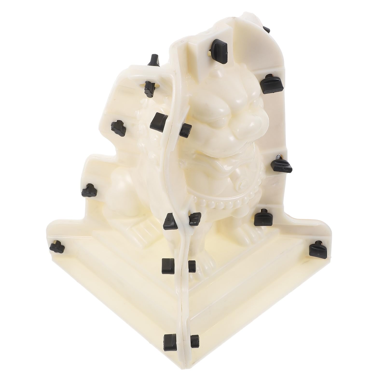 Molde de Bola para Columna Romana de Bricolaje, Plástico Beige