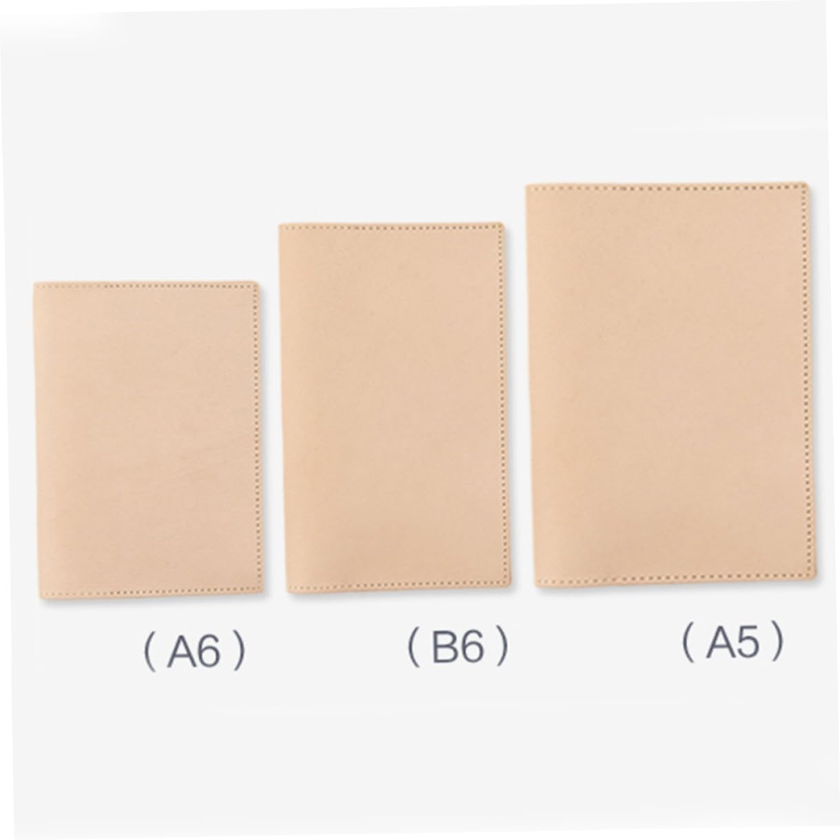 Tofficu Funda de Cuero para Cuaderno A6, Porta Bolígrafo, Estilo Campestre Vintage, Adecuado para Oficina y Papelería Escolar
