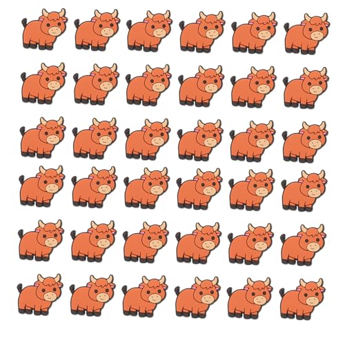 HOODANCOS 40個 かわいい 動物 ペン セット 鉛筆 漫画 ペン トッパー ライト ブラウン