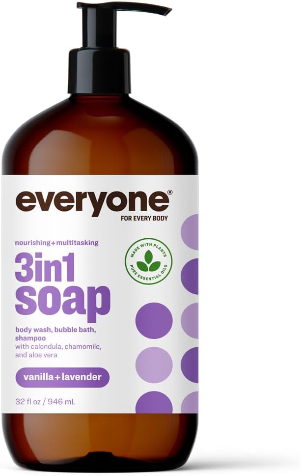 Soap 3 In 1 Vanilla Lavender, 32 Fl Oz