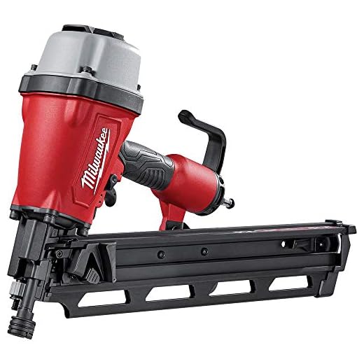 Milwaukee Pneumatic 3-1/2 in. 21 Degree Full Round Head Framing Nailer
