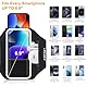 Sportarmband Mit Kopfhörer Tasche Handytasche Joggen Sport für iPhone 16 Pro Max 15 Pro 14 13 12 Galaxy S25 Ultra S24 S23, Xiaomi Huawei Handyhalterung Joggen Arm Handyhülle Running Armband