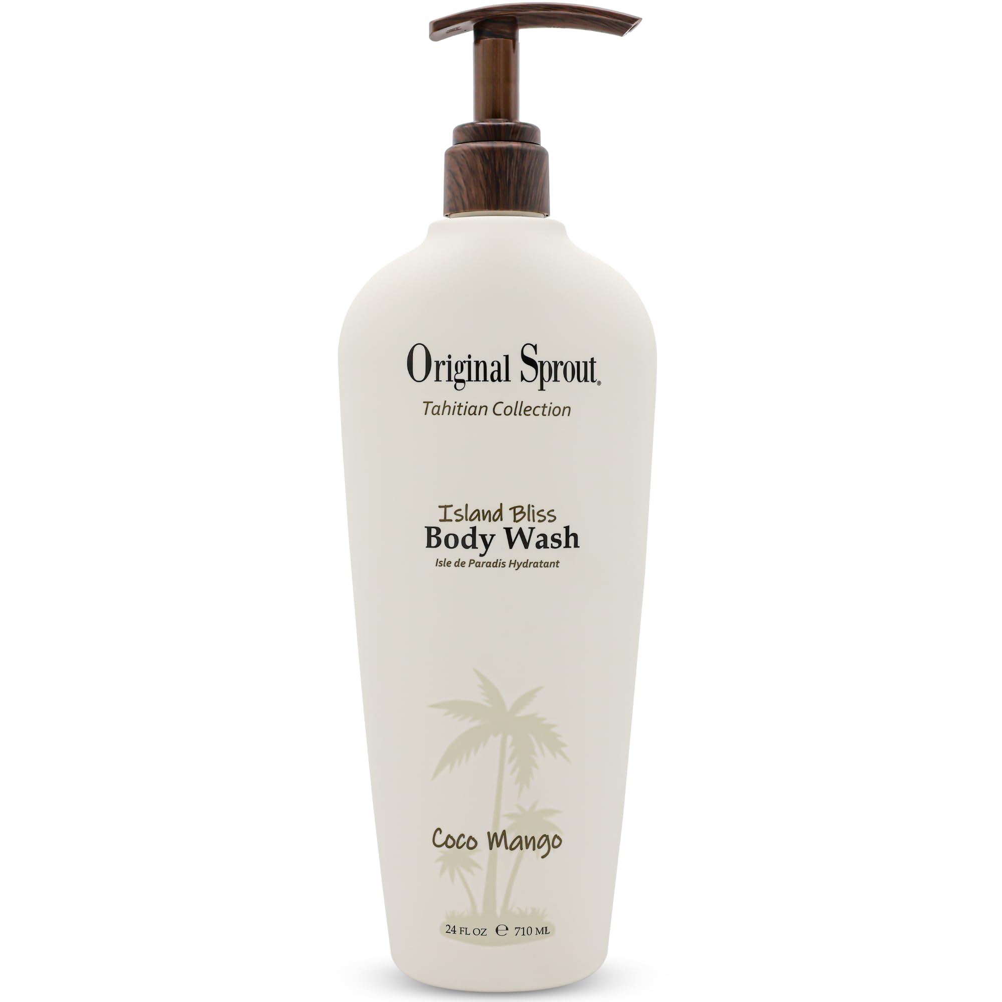 Original Sprout Island Bliss Moisturizing Body Wash for All Skin Types Including Sensitive Dry Skin Hydrating Body Wash