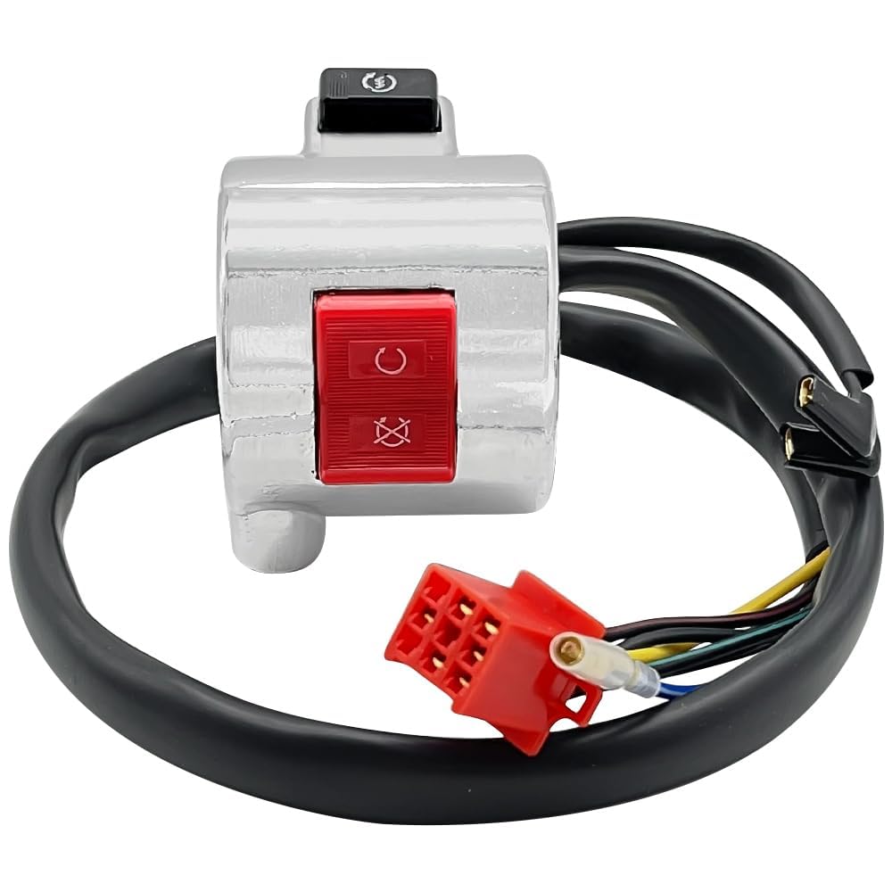 Interruttore manubrio destro per Honda Shadow ACE 750 VT750 VT750C VT750CD 1998-2003 Avviamento Arresto Spegnimento Pulsante