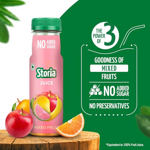 Image of Storia Fruit Juice- Mixed Fruit- No Added Sugar & No Preservatives 180 ml