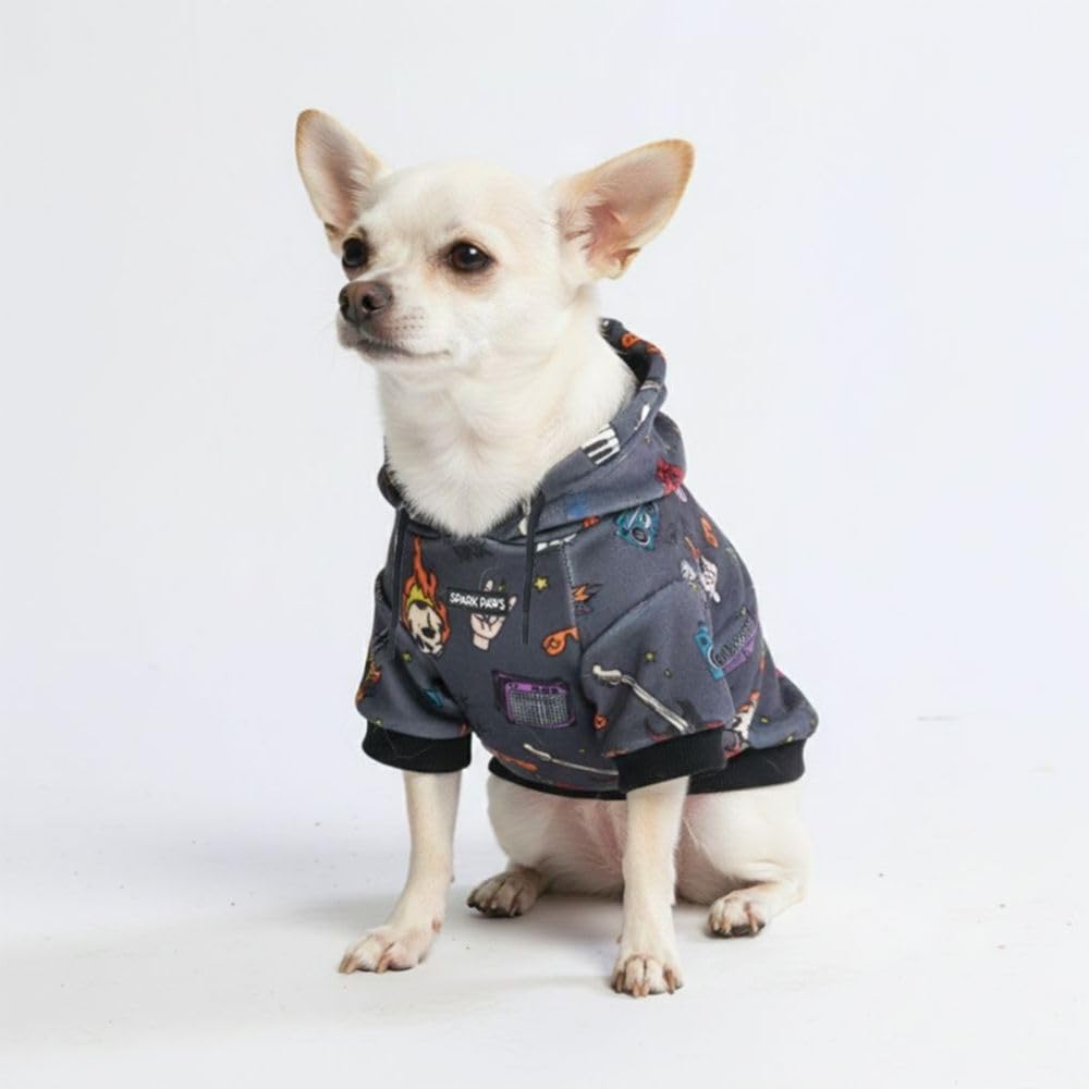 Spark Paws Dog Hoodie - Buttery-Soft Sweater Sweatshirt, Clothes for Puppy