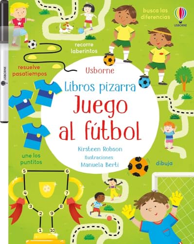 Juego al fútbol (Libros pizarra con actividades) Juego al fútbol (Libros pizarra con actividades)