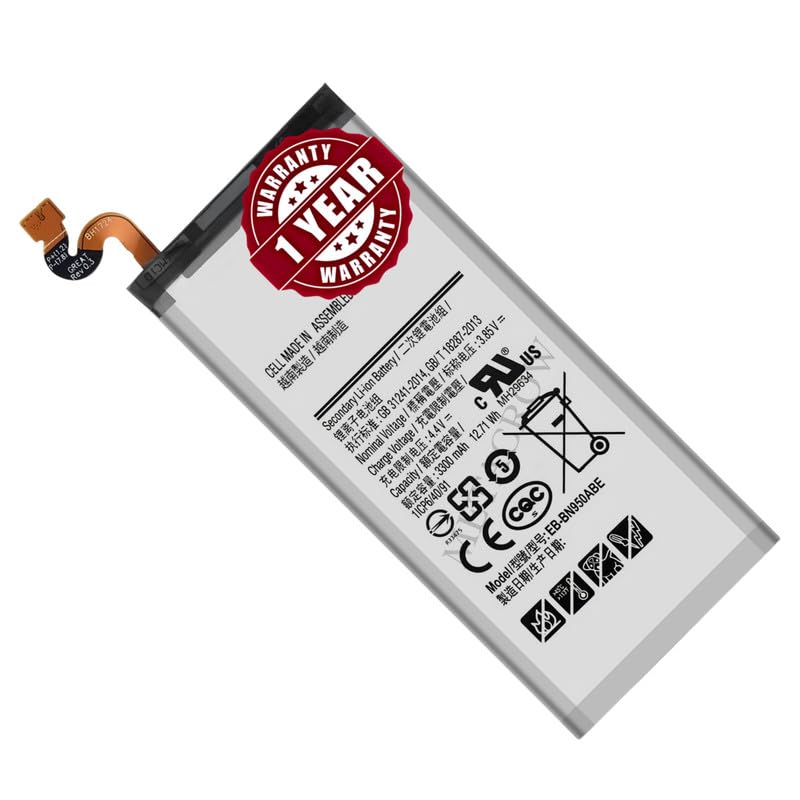 Image of Original EB-BN950ABE Battery Compatible for Samsung Galaxy Note 8 - (3300mAh) - 1 Year Warranty CD3
