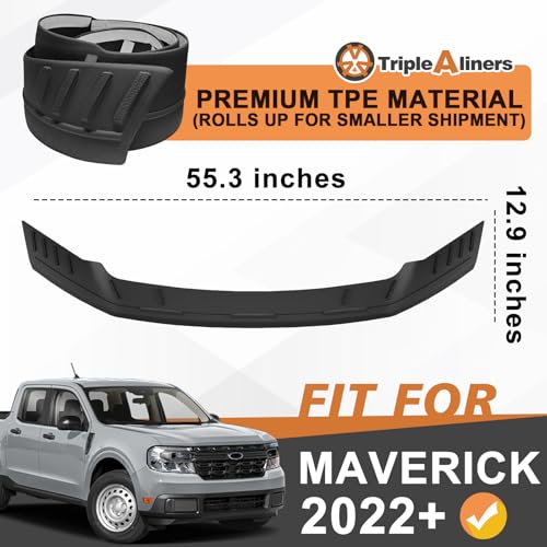 Image of TripleAliners Hood Bug Deflector Protector for Ford Maverick 2022-2026
