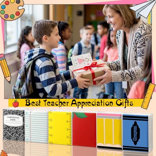 Image of Yinder 120 Pack Back to School Pocket Mini Tissue Travel Size Facial Paper