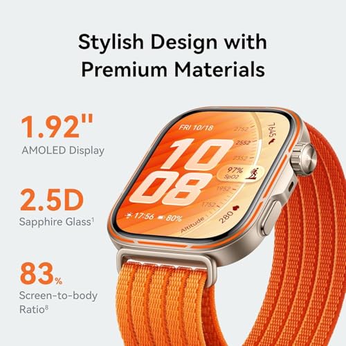 Add Huawei Watch FIT 5 Pro Smartwatch, 1.92" Display Sapphire Glass, - Image 6