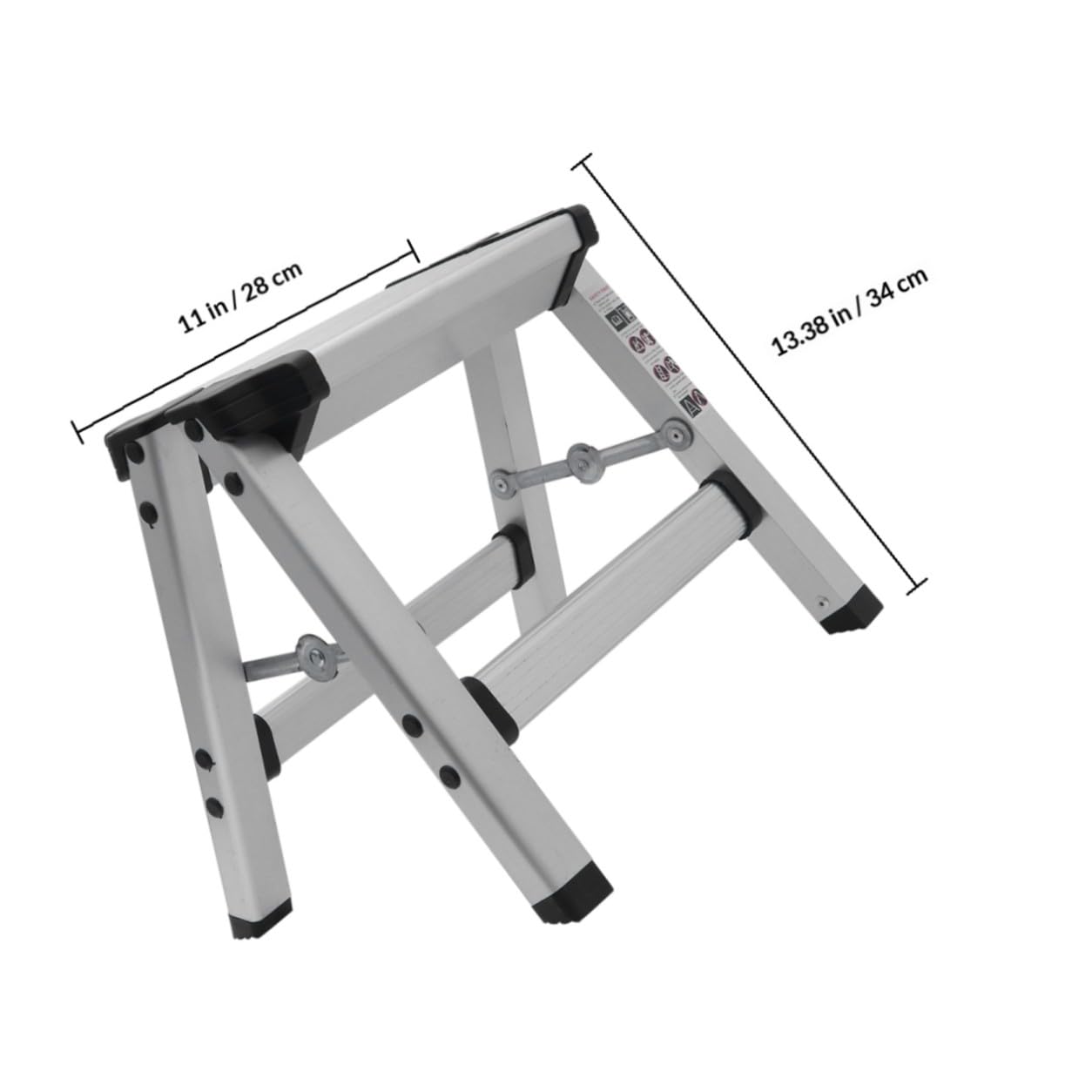 CANIGHT Taburete Plegable de Aleación de Aluminio Diseño Compacto y Alta Resistencia, Adecuado para Pesca, Senderismo y Uso Hogar o Sala de Estar
