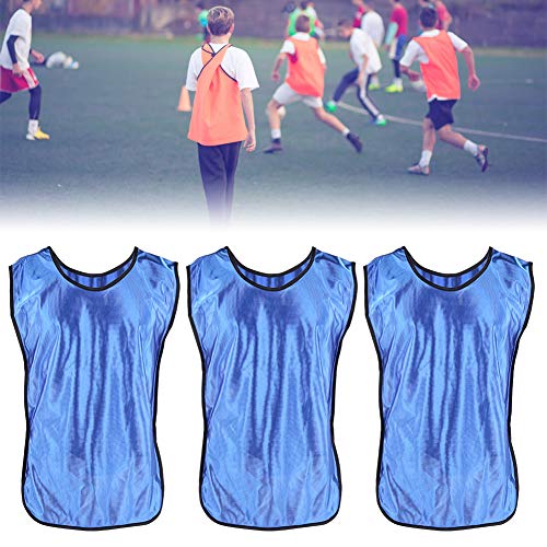 belupai 12pcs Adult Training Vest, Breathable Mesh Team Practice Pinnies for Youth Game Sports Basketball, Soccer, Football, Volleyball - Image 3