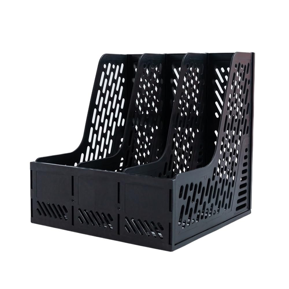 J9V4G6S3B5 Desktop File Rack Storage Document Information Contract Classification Desktop File Rack Office(Black)